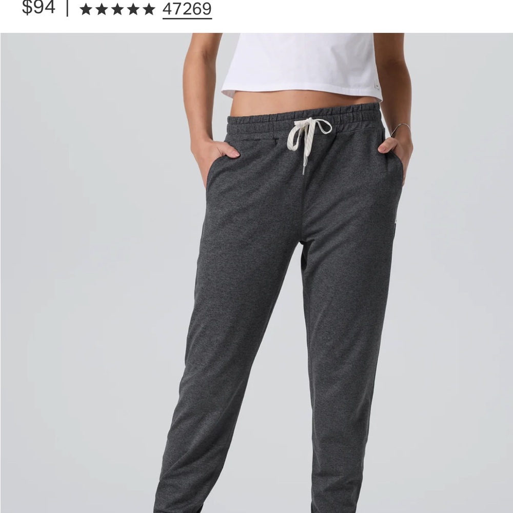 Vuori Charcoal Jogger Pants
